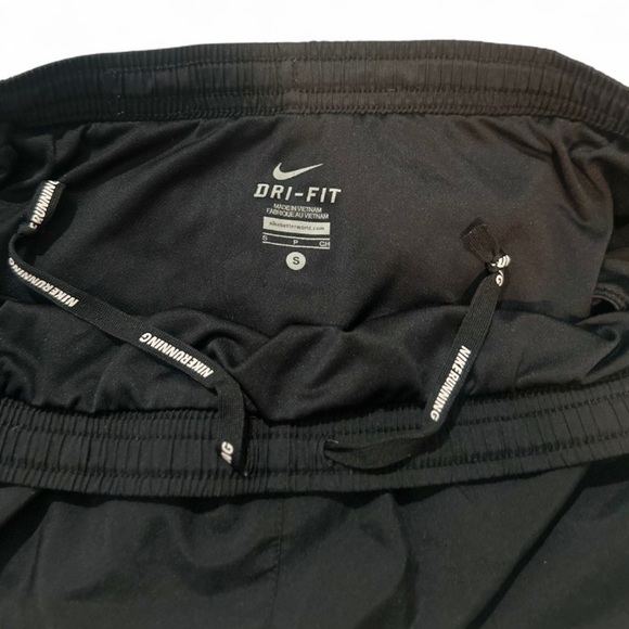 Nike Dri-Fit Women's Black Athletic Lined Running Shorts Size Small NWOT - Picture 4 of 7